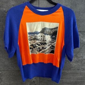 Laboratorio Capri Cashmere Silk Top Size S
